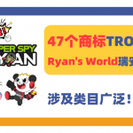 25-cv-01818，儿童品牌Ryan’s World瑞安的世界47个商标维权！涉及类目超广泛！